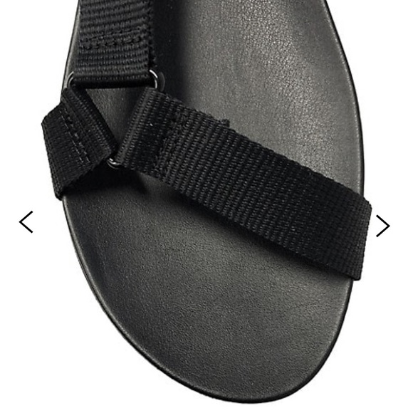 🌿 Black Teva Like Sandals - Picture 2 of 4